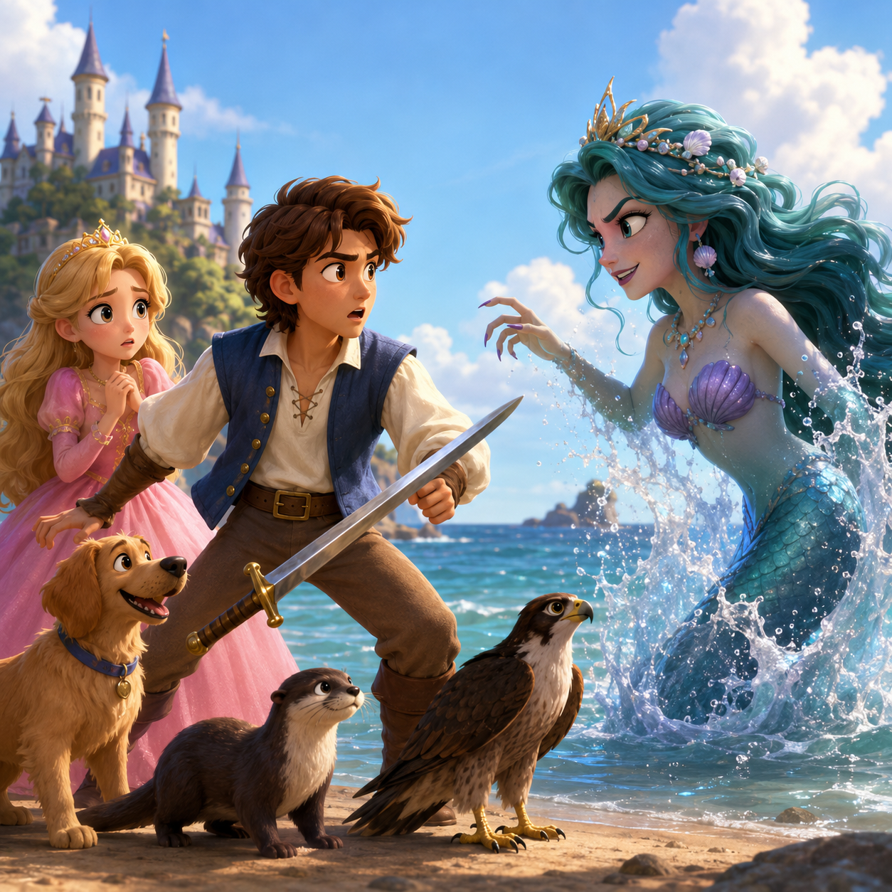 The Sea Maiden P1丨Aesop’s Fables from Every Land episode artwork