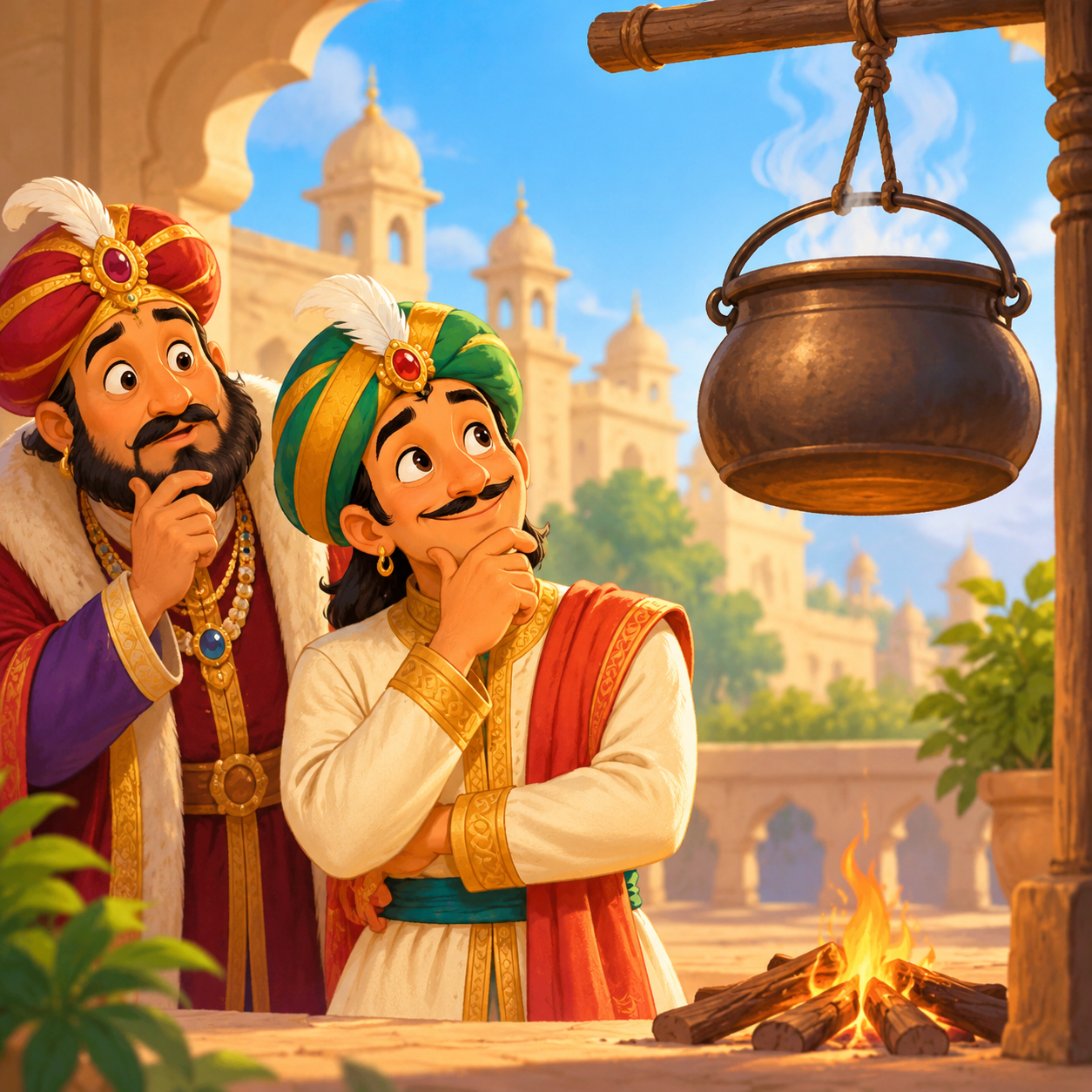 Birbal’s Porridge: A Story of Wit and Wisdom丨Aesop’s Fables from Every Land