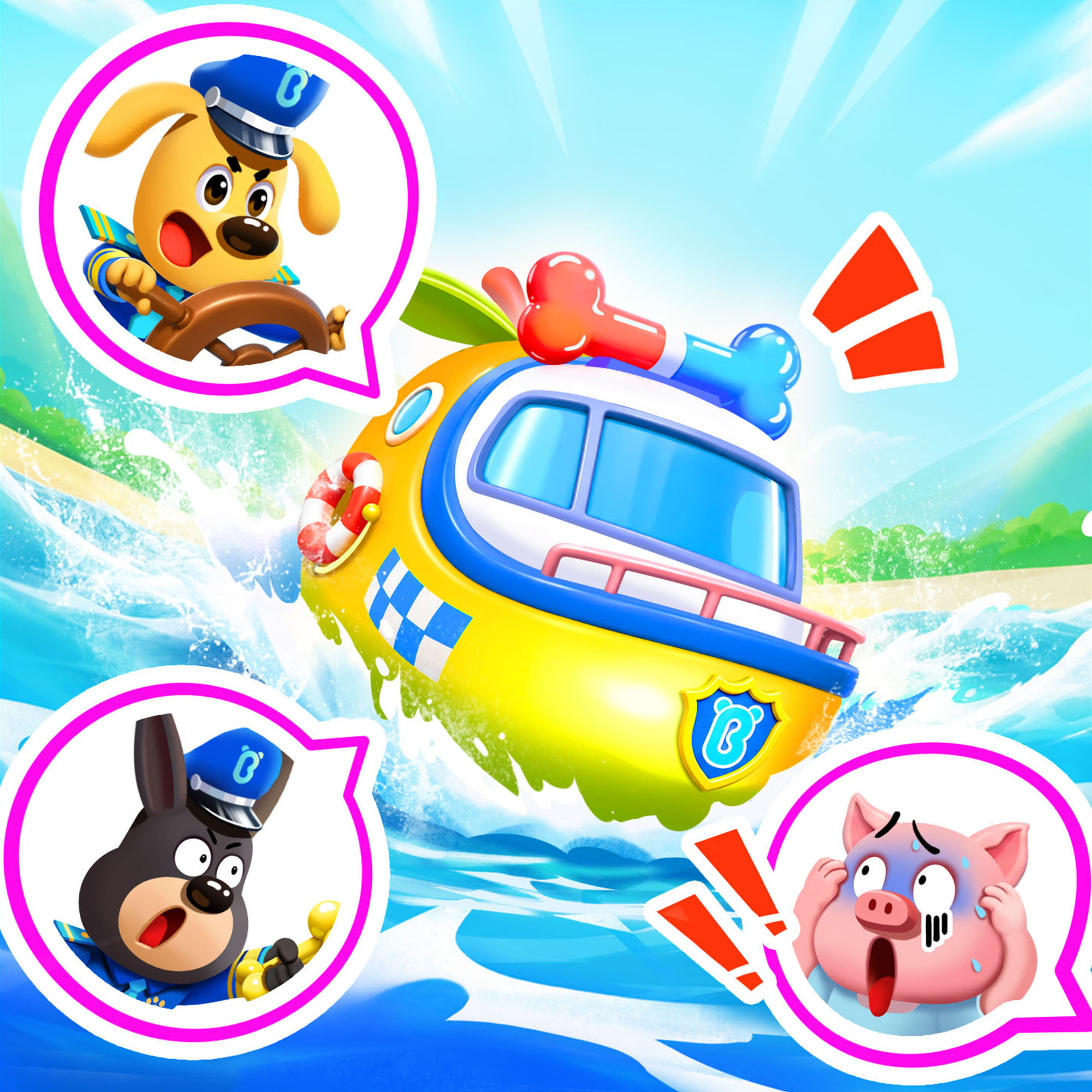 Sheriff Labrador: Mystery Mission丨Trouble on Bubble Island